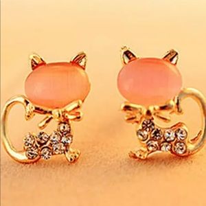 Kitty earrings